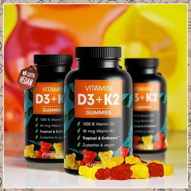 Thumbnail 3 de Vitamin D3 + K2 Gummies 60x