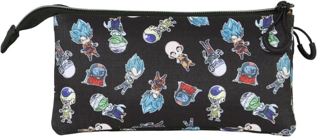 Thumbnail 2 de Estuche Portatodo Triple Dragon Ball Androids, Negro 23x11 cm 🐉