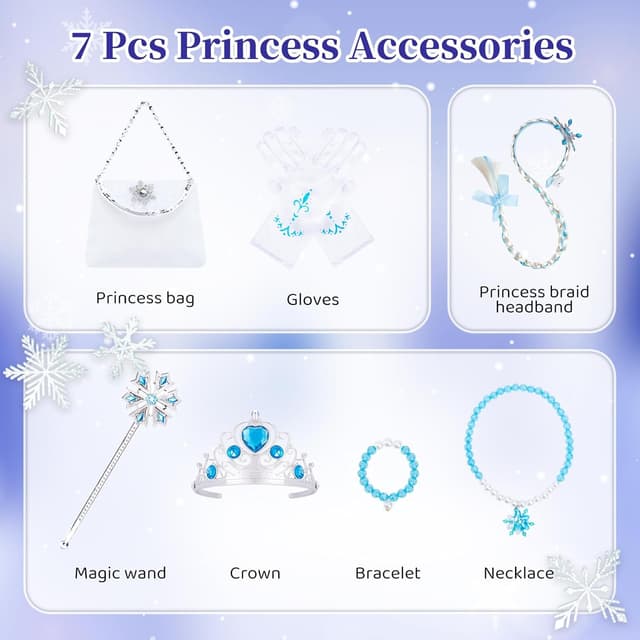 Thumbnail 3 de Meland Princess Dress Light Up Girls 3–10