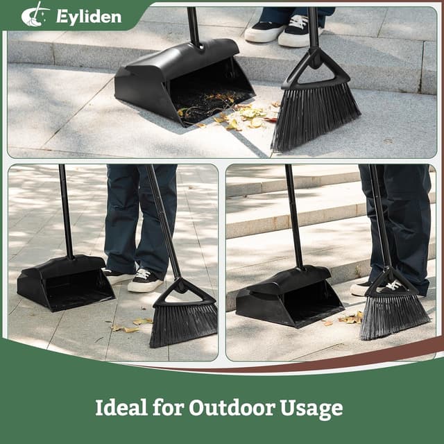 Thumbnail 2 de Eyliden Long Handled Dustpan and Brush Set