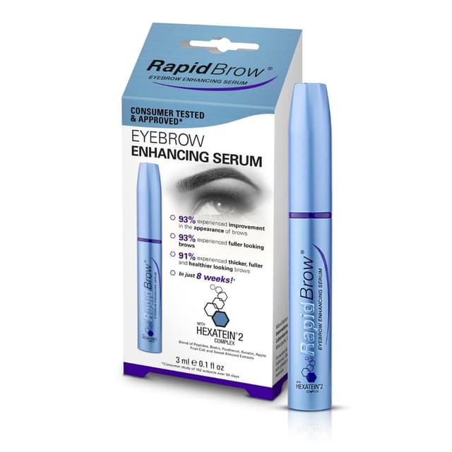 Detalle 2 de rapidBrow Eyebrow Enhancing Serum (3 mL) with HEXATEIN 2 Complex