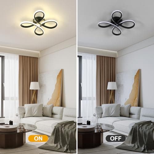 Thumbnail 8 de Comely Lampara de Techo Moderna 🌸 30W 3500LM Acrílico