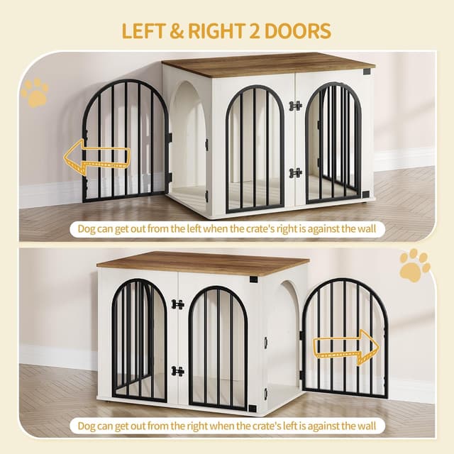 Thumbnail 4 de Hzuaneri 80cm cage pour chiens