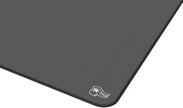 Detalle de Glorious Gaming Elements ICE gaming mousepad (glass-infused cloth surface) – 430 x 380 x 3mm, black