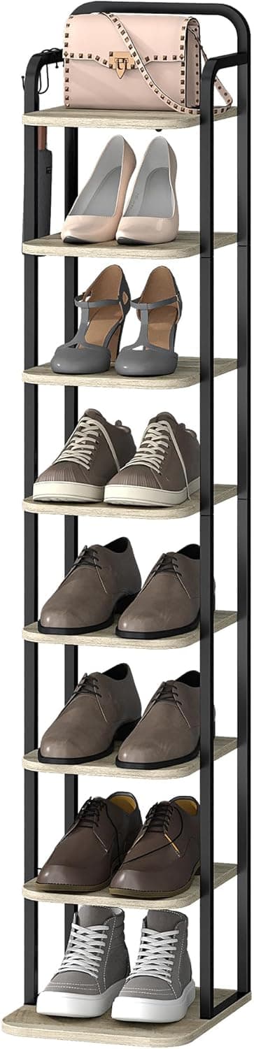 Imagen de Hzuaneri Étagère à chaussures 8 niveaux 135 cm en OfertitasTOP