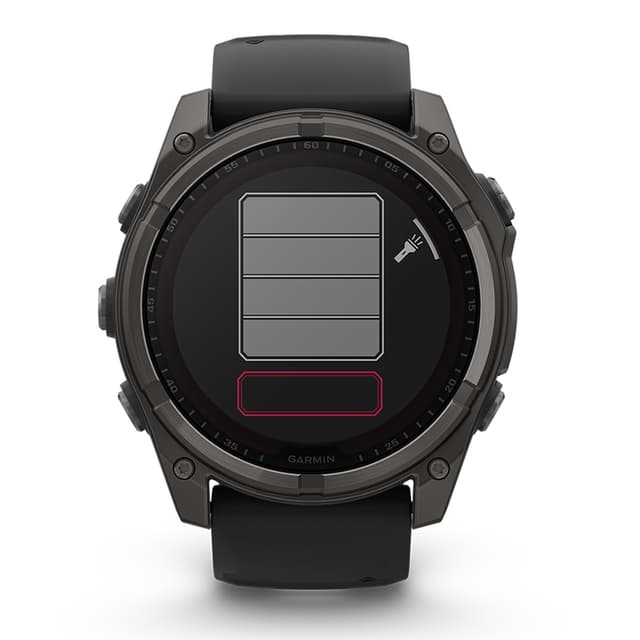 Detalle de Garmin fenix 8 Zafiro Solar 51mm