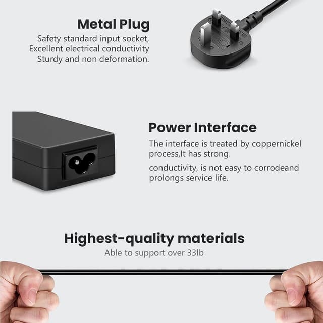 Detalle de 45W USB C Laptop Charger, Zosam
