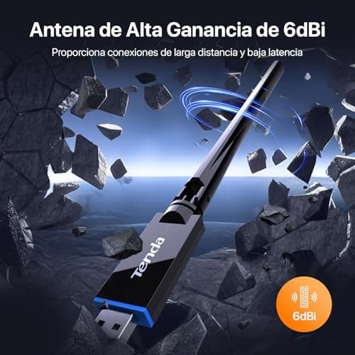 Thumbnail 2 de Tenda U11 Pro AX900 Adaptador USB WiFi 6 5 GHz