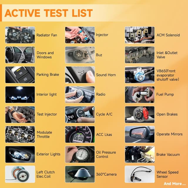 Thumbnail 4 de FOXWELL NT809BT OBD2 Scanner with 30 Maintenances