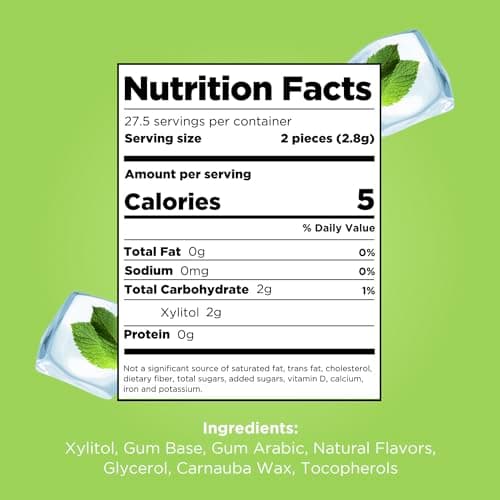Thumbnail 1 de PUR Gum Kaugummi mit Xylit 55 Stück 🍬