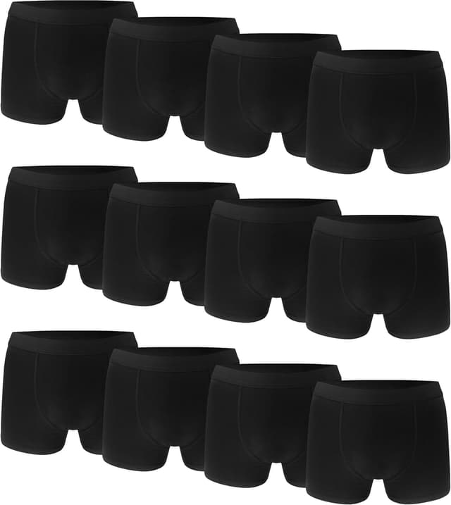 Detalle de Lakpoau Jungen Boxershorts aus Baumwolle – 12er Pack (Größen 134–176)