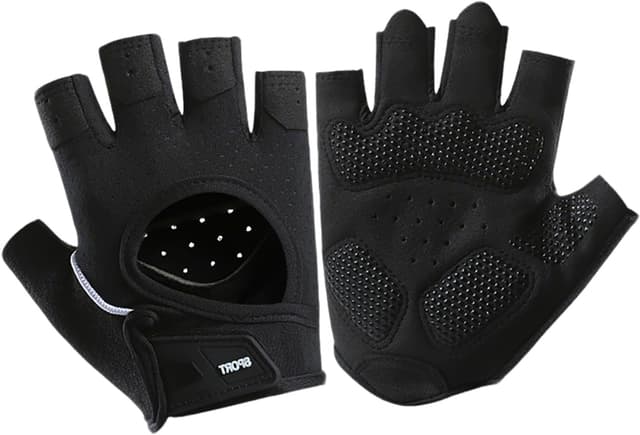 Detalle de xiluuyou Gants de musculation respirants unisex (protection paume silicone) pour fitness, tractions et cyclisme