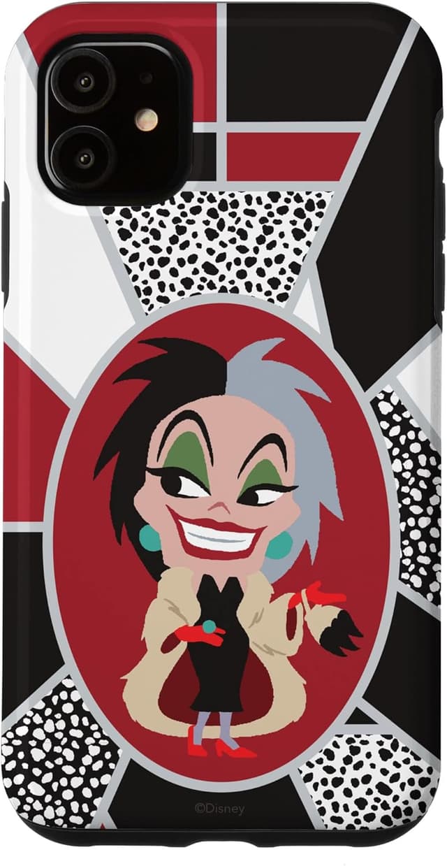 Detalle de Custodia per iPhone 11 Disney Villains