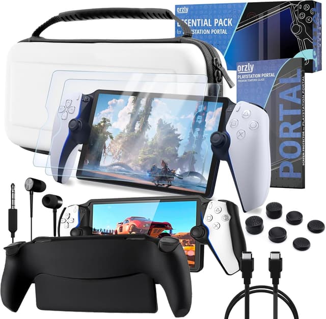Detalle de PlayStation Portal Accessories Bundle with Case and Screen Protector