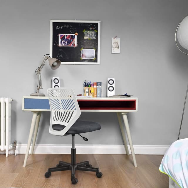 Thumbnail 1 de Yaheetech Silla Ergónómica de Escritorio Malla Gris