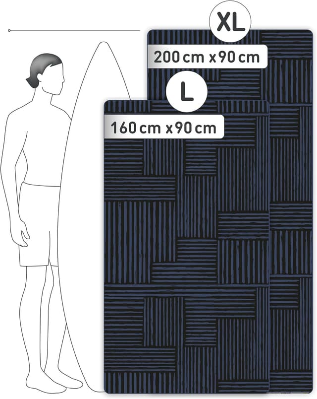 Thumbnail 3 de Fit-Flip Strandtuch XXL aus Mikrofaser (200x90 cm) – leicht, schnell trocknend und 100% recycelt