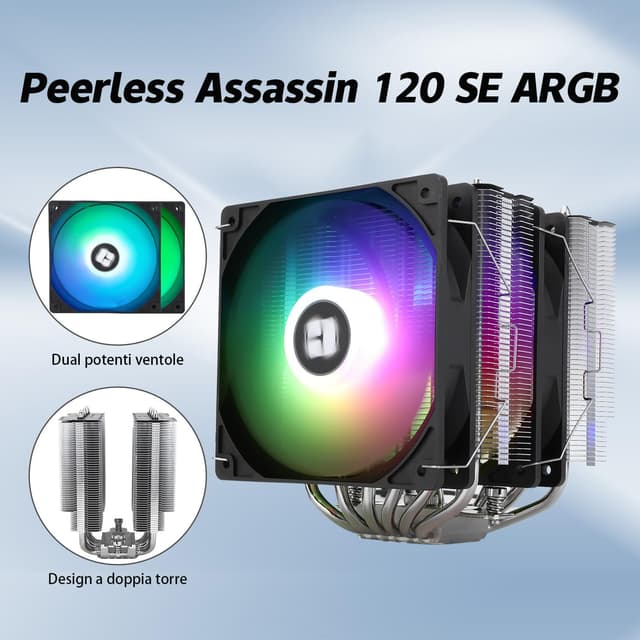 Thumbnail 1 de TR Peerless Assassin 120 SE ARGB dissipatore CPU