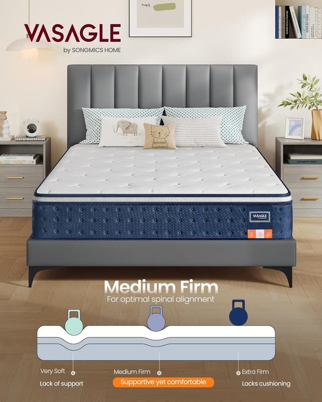 Detalle 2 de Hybrid Pocket Spring Mattress 90 x 190