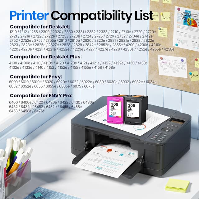 Thumbnail 2 de Gureef 305XL Ink Cartridges Combo for HP 305