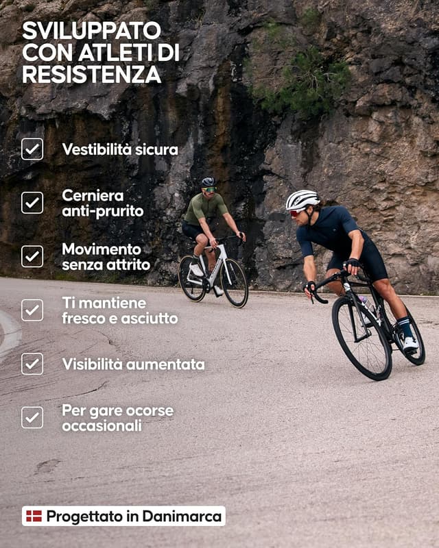 Thumbnail 4 de DANISH ENDURANCE Maglia da Ciclismo Traspirante