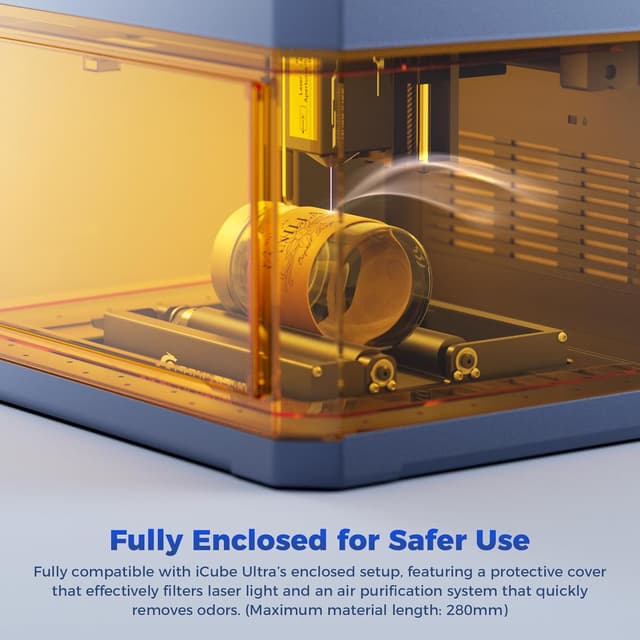 Thumbnail 5 de SCULPFUN iCube Ultra 12W incisore laser portatile per hobbisti