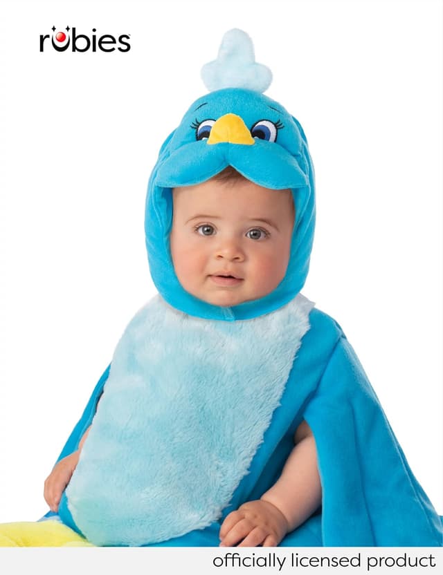 Detalle 2 de Déguisement oiseau enfant 1-2 ans bleu