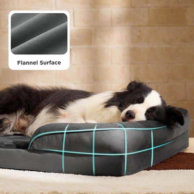 Thumbnail 5 de Bedsure Large Dog Sofa Bed 89x63x16cm