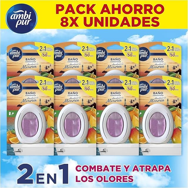 Imagen de Ambipur Ambiente Baño Atardecer en Menorca, Pack 8 🏡 en OfertitasTOP