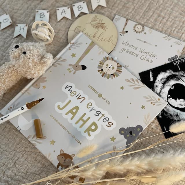 Thumbnail 1 de Lebenskompass Babyalbum PURE Mein erstes Jahr