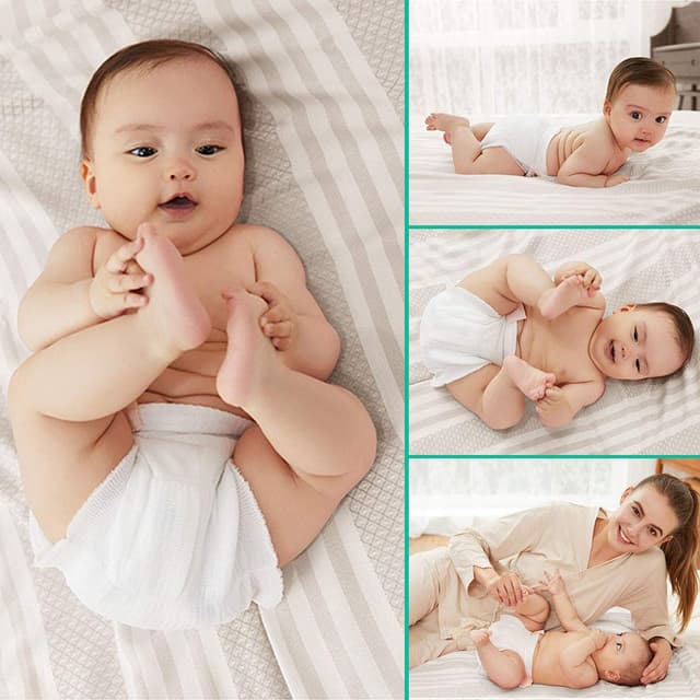 Thumbnail 5 de Yoofoss Mullwindeln 10er Pack 27×50 cm Mulltuch 👶