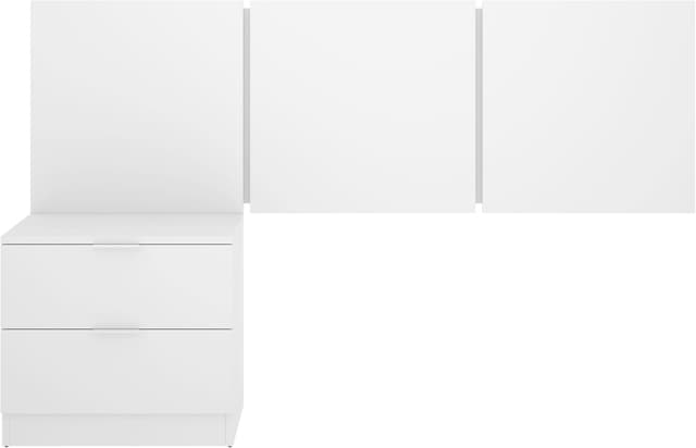 Thumbnail 4 de DEKIT RIMOBEL BITO Cabecero con Mesitas Blancas