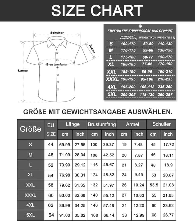 Thumbnail 3 de Gavliuu Hawaiihemd 6 Größen