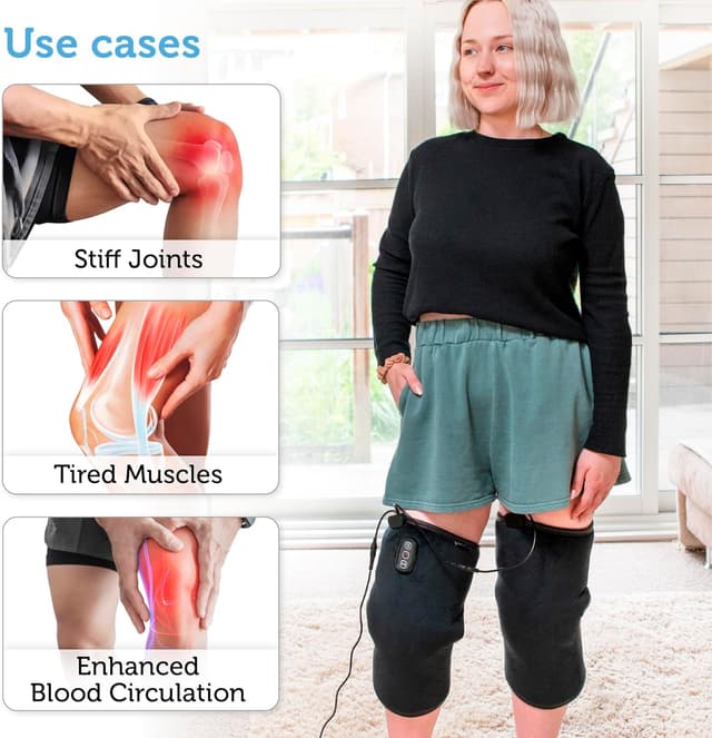 Thumbnail 5 de COMFIER Heated Knee Massager with Heating Pad