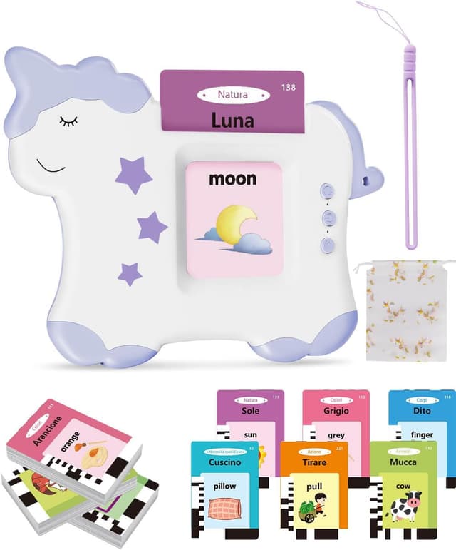 Imagen de Flashcards Parlanti Montessori 224 parole per bambini en OfertitasTOP