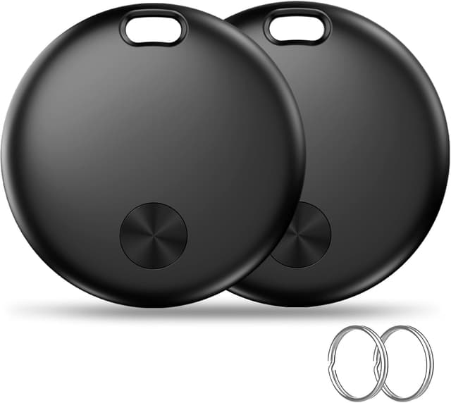 Detalle de Hauibela weTag mini Air Tracker Tag item finder for Apple Find My (iOS only) – 2-pack