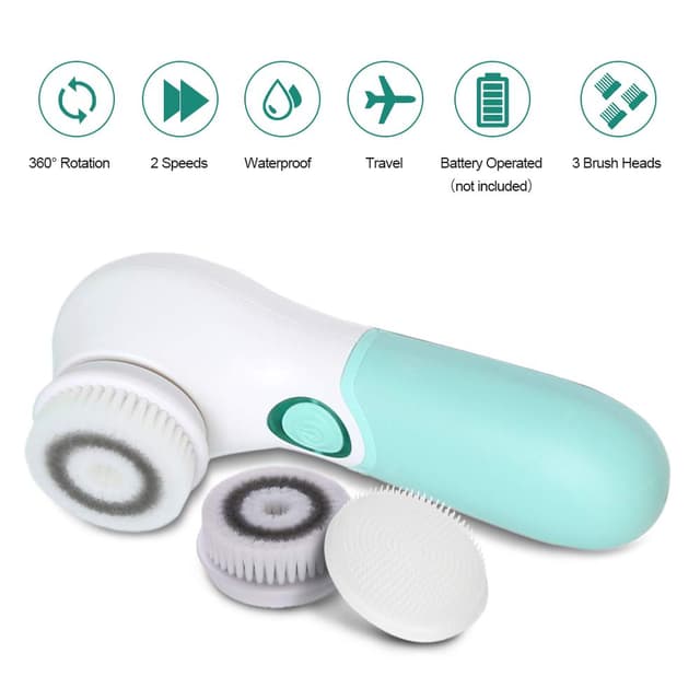 Detalle de TOUCHBeauty Facial Cleansing Brush 3 heads