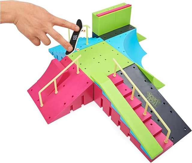 Thumbnail 3 de Tech Deck Neon Mega Park X-Connect — parque de dedos para 2 fingerboards