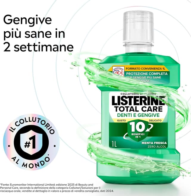 Thumbnail 2 de LISTERINE Denti e Gengive collutorio 2 x 1L 🦷