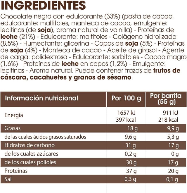 Thumbnail 4 de Enervit The Protein Deal Barritas Crunchy Choco 🍫