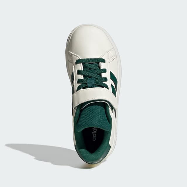 Detalle 2 de Adidas Grand Court 2.0 para niños en color blanco