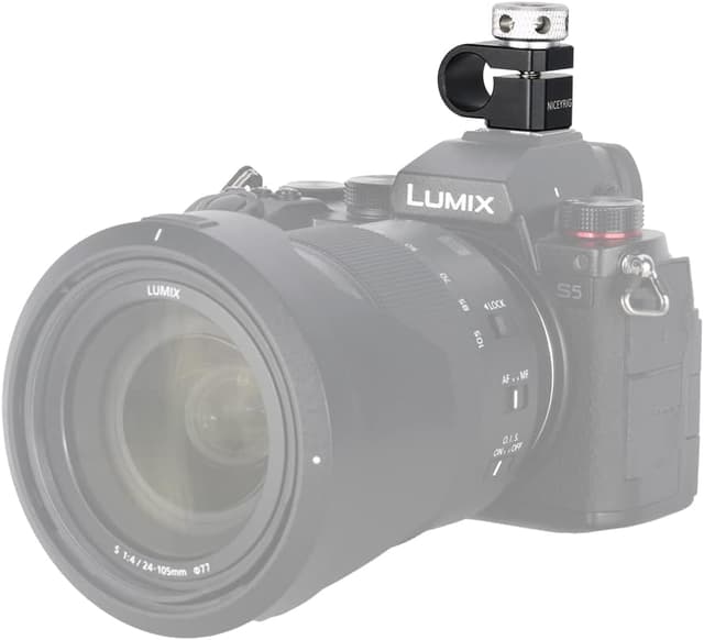 Thumbnail 4 de NICEYRIG 15mm Rod Clamp with Cold Shoe Mount