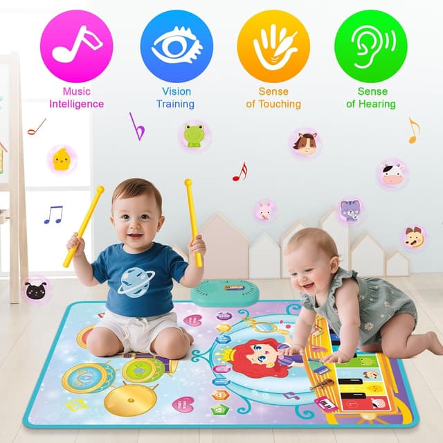 Thumbnail 5 de Shayson 3-in-1 Musical Mats for Toddlers