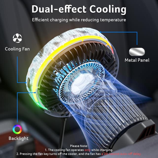 Thumbnail 6 de Acer Qi2.2 25W MagSafe Car Mount Charger