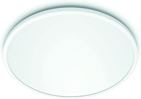 Detalle de Philips Superslim Plafón LED blanco regulable 18W