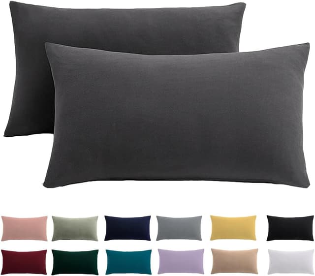 Detalle de Beqnat Kissenbezug 40 x 80 2er Set