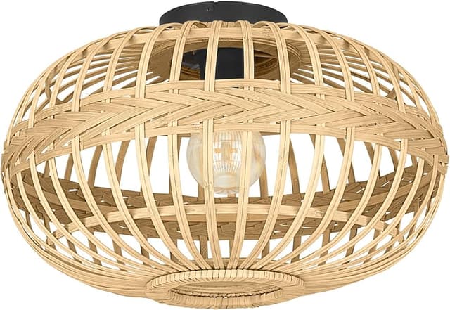 Thumbnail 6 de EGLO Amsfield 1 - Lámpara de mesa con trípode y madera