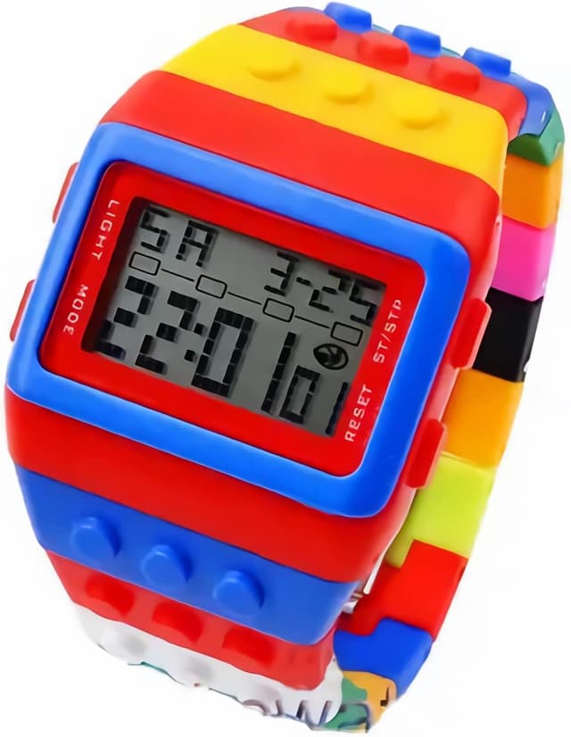 Detalle 2 de FENKOO Orologio digitale arcobaleno