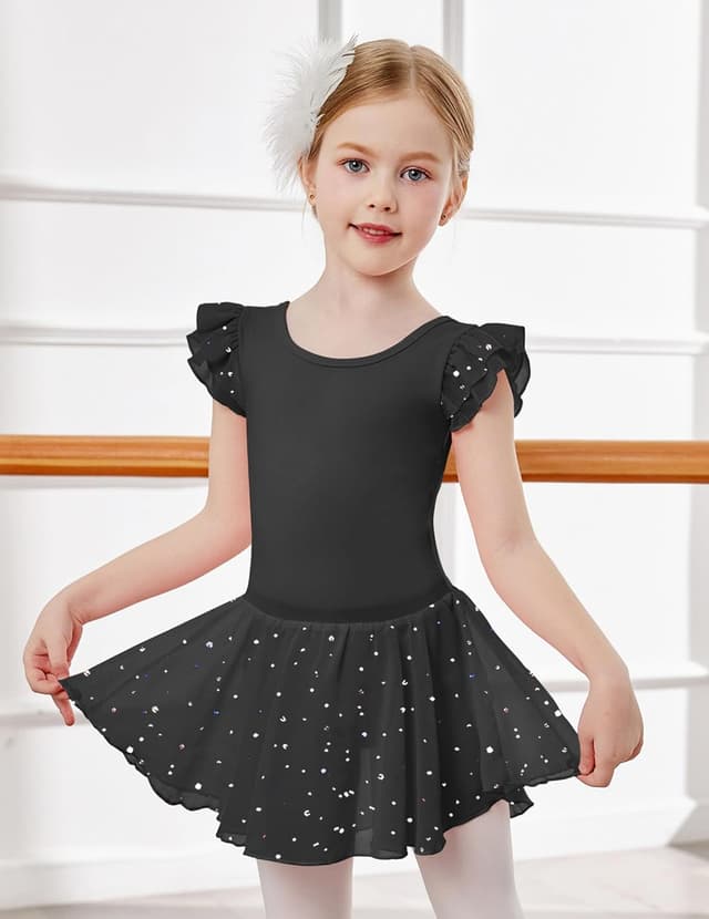 Detalle 2 de Robe de danse enfant coton 2 pièces 2-9 ans