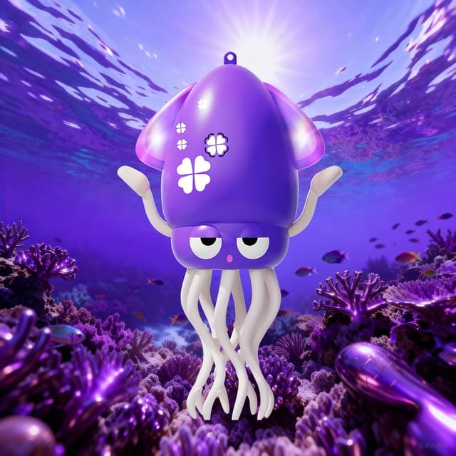 Detalle de KJIXYUNG Pulpo Bailarín con Luces y Música