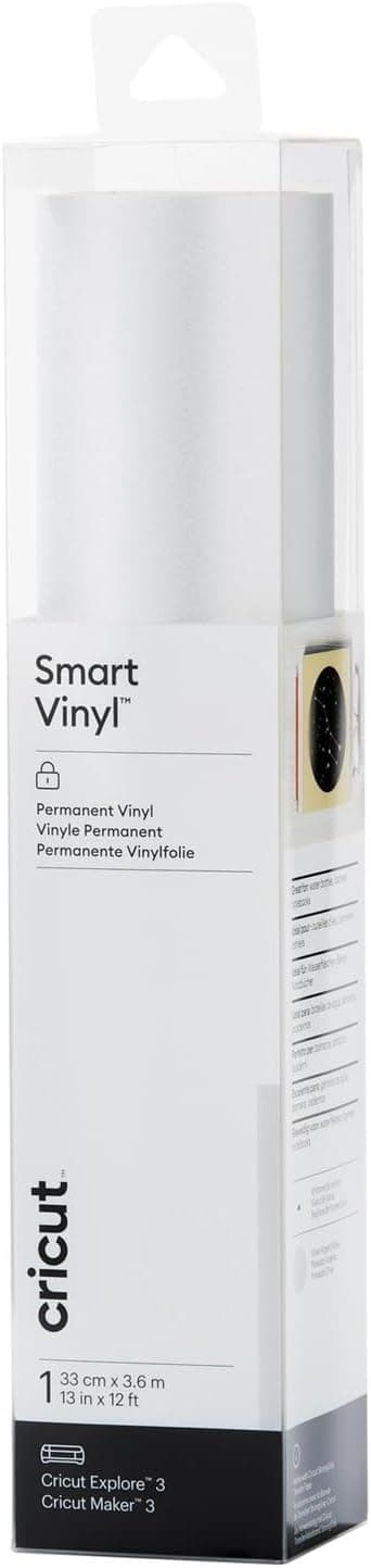 Detalle de Cricut Smart Vinyl Shimmer – Permanent (3.6 m) for durable, water- and UV-resistant decals
